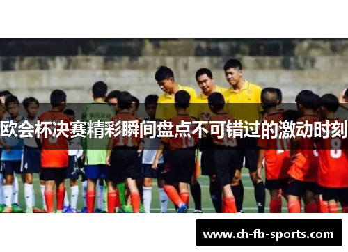 欧会杯决赛精彩瞬间盘点不可错过的激动时刻